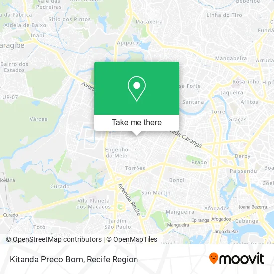 Kitanda Preco Bom map
