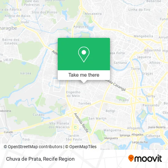 Chuva de Prata map