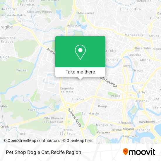Pet Shop Dog e Cat map