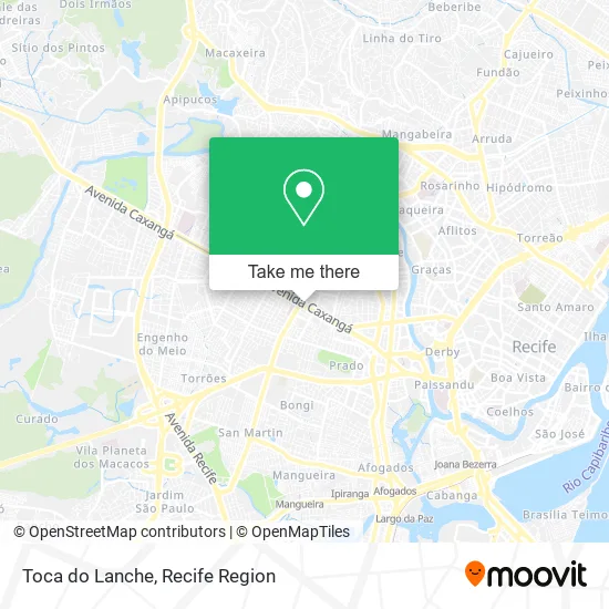 Toca do Lanche map