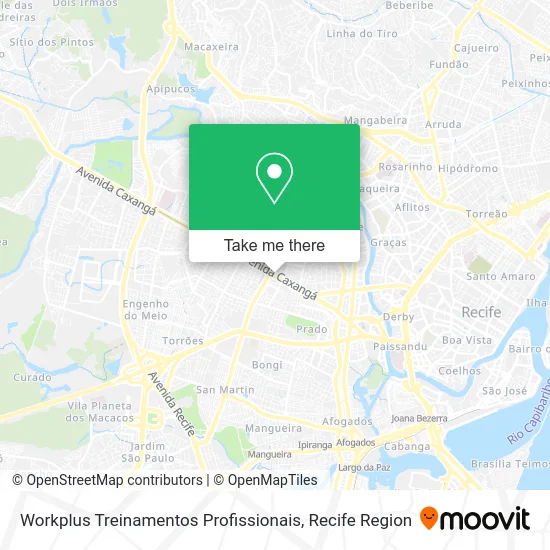 Workplus Treinamentos Profissionais map