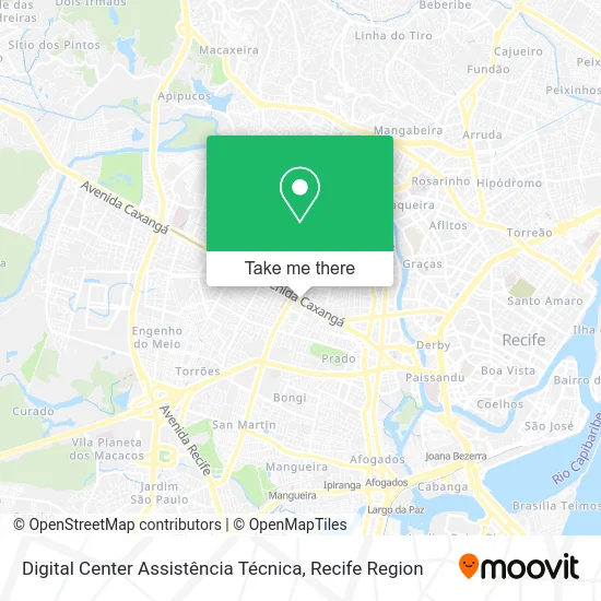 Digital Center Assistência Técnica map