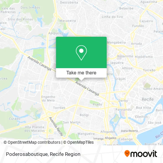 Poderosaboutique map