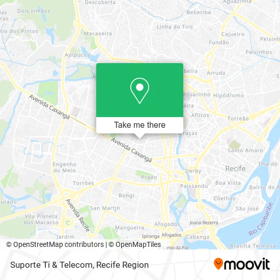 Suporte Ti & Telecom map