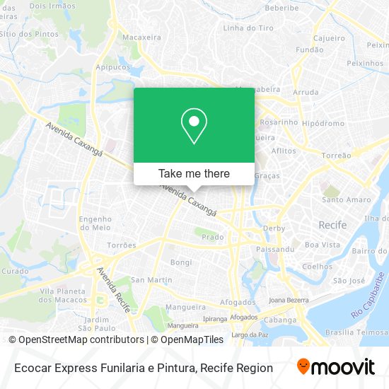 Ecocar Express Funilaria e Pintura map