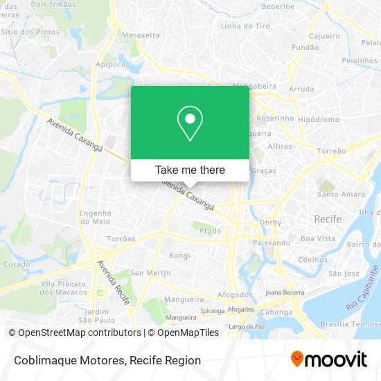 Coblimaque Motores map