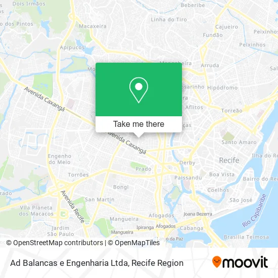 Ad Balancas e Engenharia Ltda map