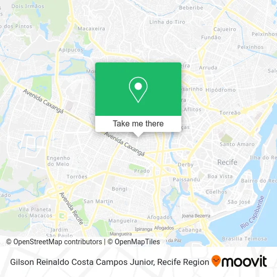 Gilson Reinaldo Costa Campos Junior map