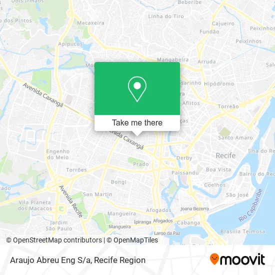 Araujo Abreu Eng S/a map