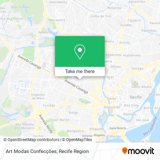 Art Modas Confecções map