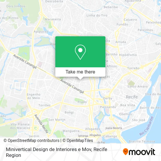 Minivertical Design de Interiores e Mov map