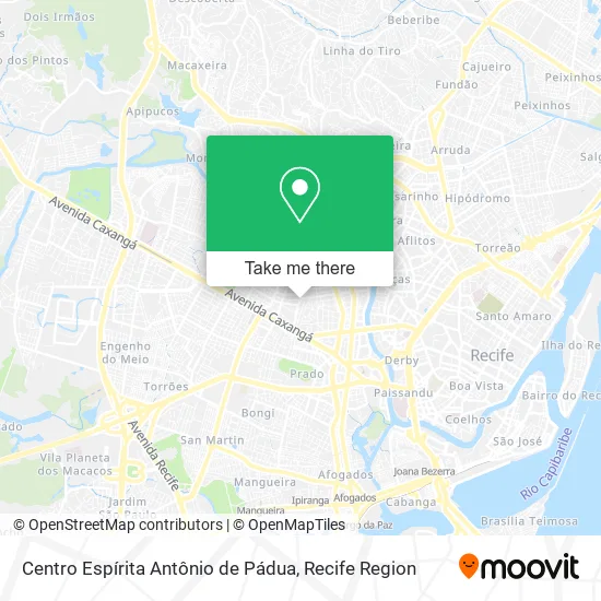 Centro Espírita Antônio de Pádua map
