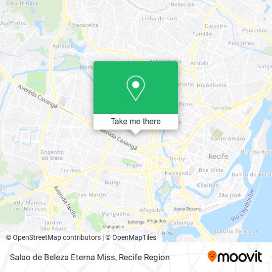 Salao de Beleza Eterna Miss map