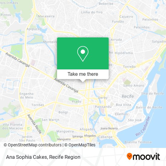 Ana Sophia Cakes map