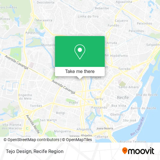 Tejo Design map