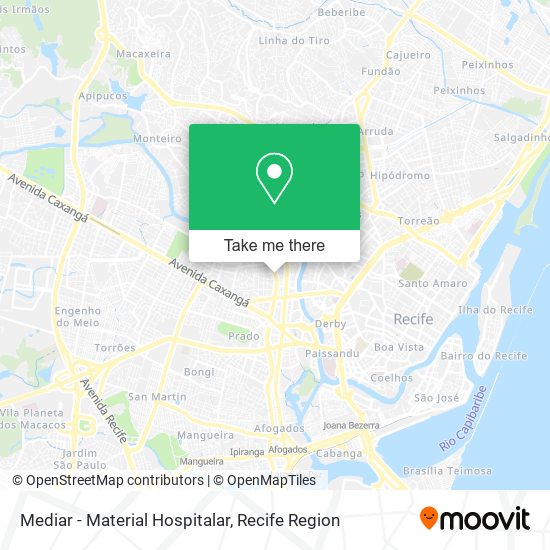Mediar - Material Hospitalar map