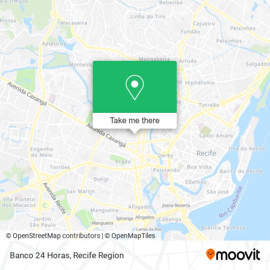 Banco 24 Horas map