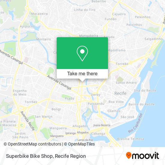 Superbike Bike Shop map