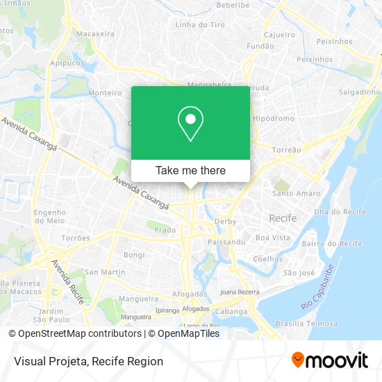 Visual Projeta map