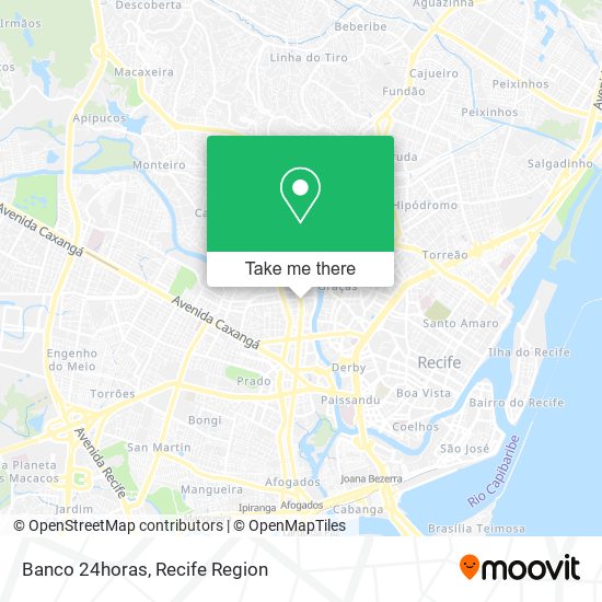 Banco 24horas map