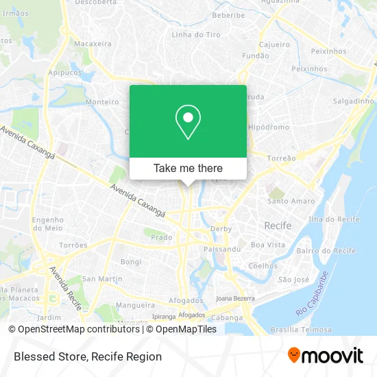 Blessed Store map