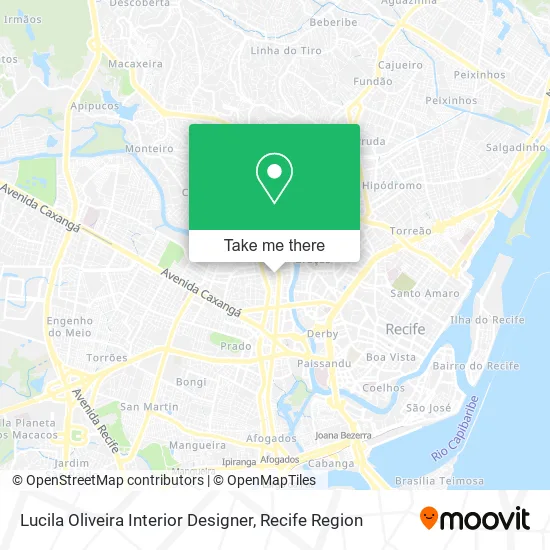Lucila Oliveira Interior Designer map