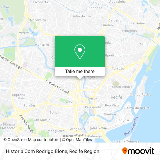 Historia Com Rodrigo Bione map