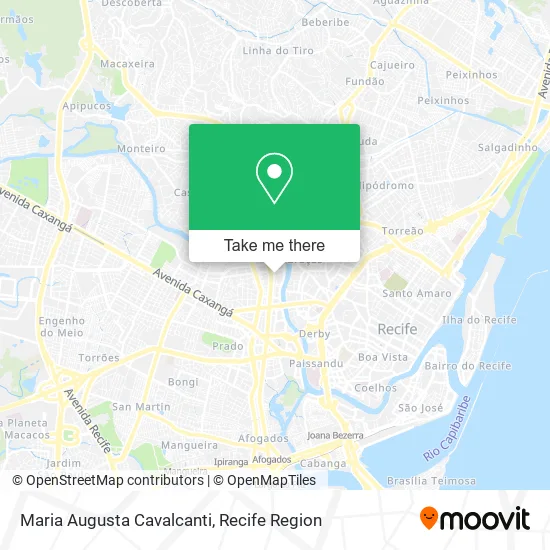 Maria Augusta Cavalcanti map