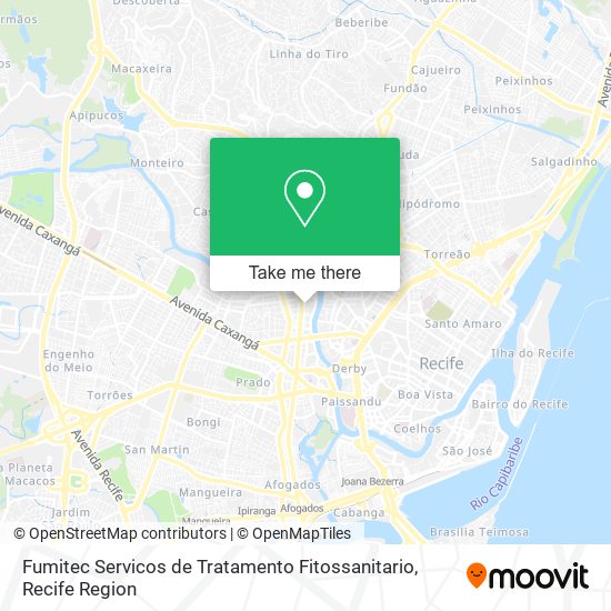 Mapa Fumitec Servicos de Tratamento Fitossanitario