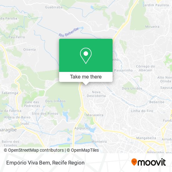 Empório Viva Bem map