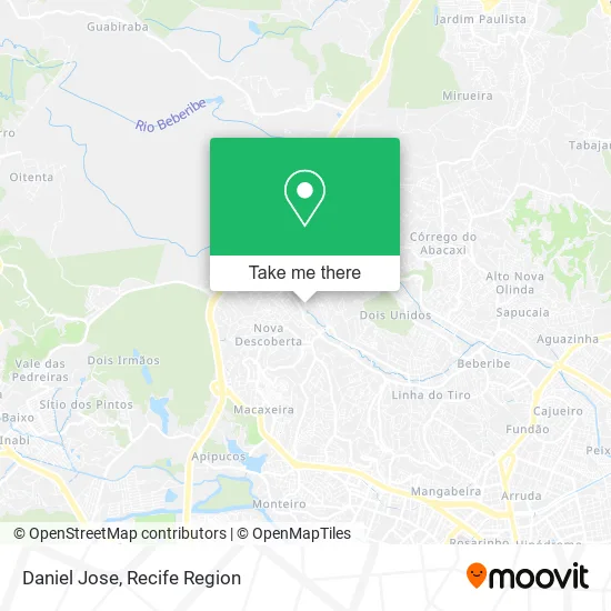 Daniel Jose map