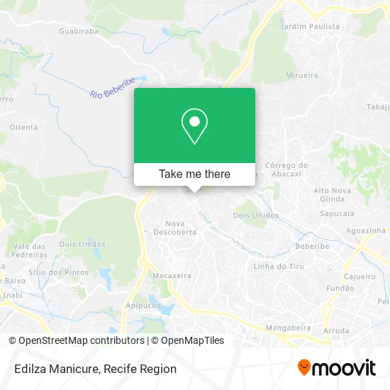 Edilza Manicure map