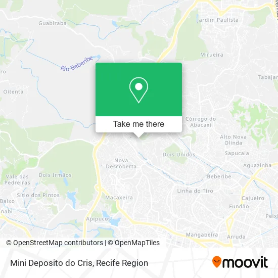 Mini Deposito do Cris map