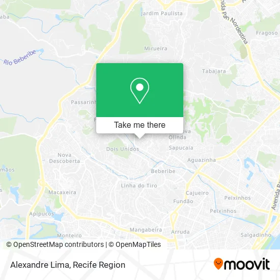 Alexandre Lima map