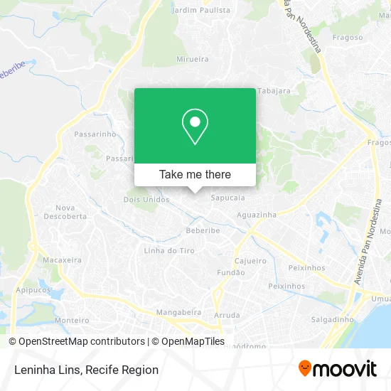 Leninha Lins map