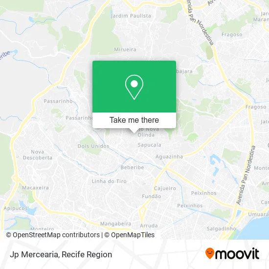Jp Mercearia map