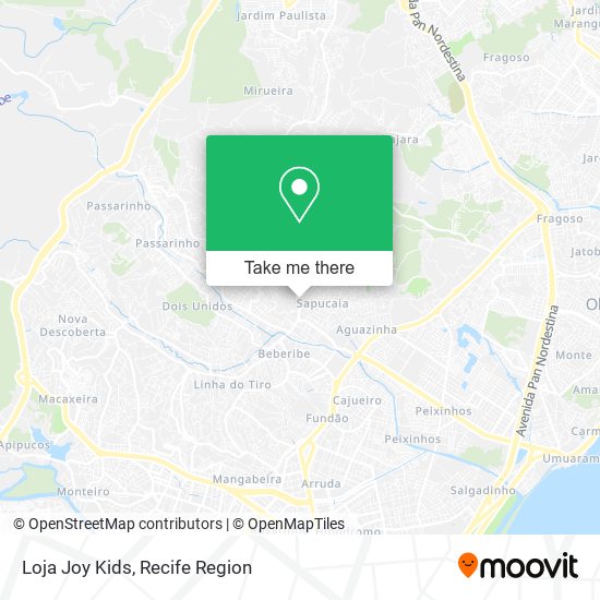 Loja Joy Kids map