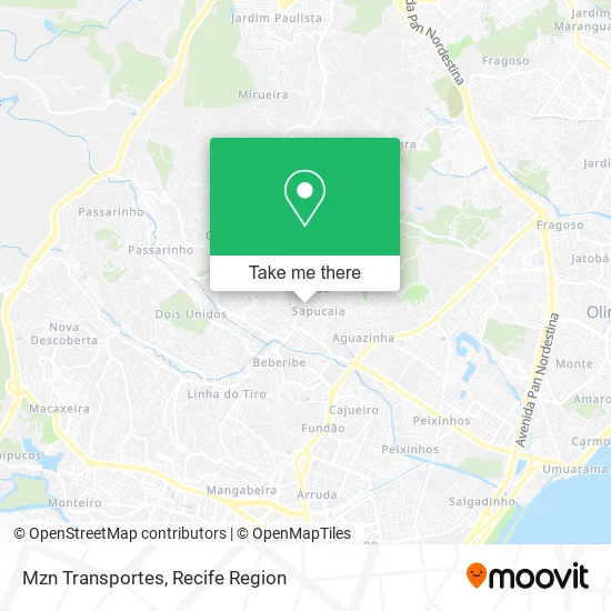 Mzn Transportes map