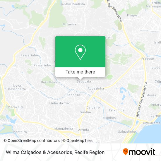 Wilma Calçados & Acessorios map