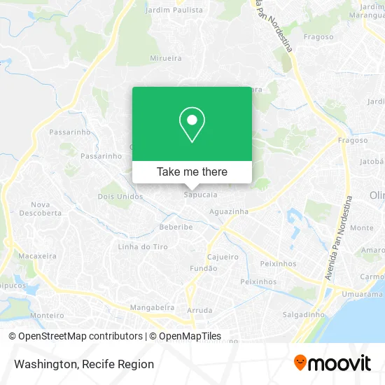 Washington map