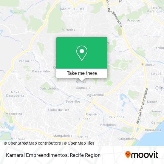 Kamaral Empreendimentos map