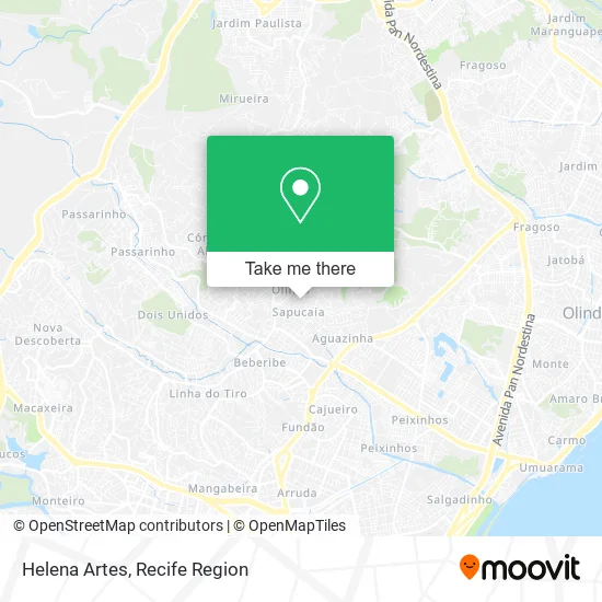 Helena Artes map