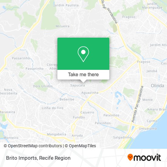 Brito Imports map