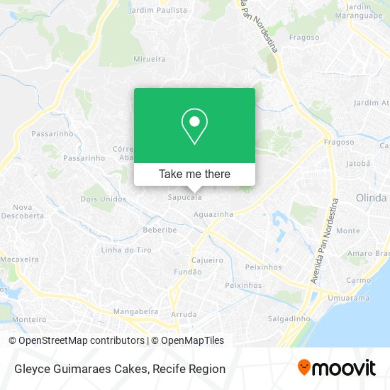 Gleyce Guimaraes Cakes map