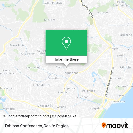 Fabiana Confeccoes map