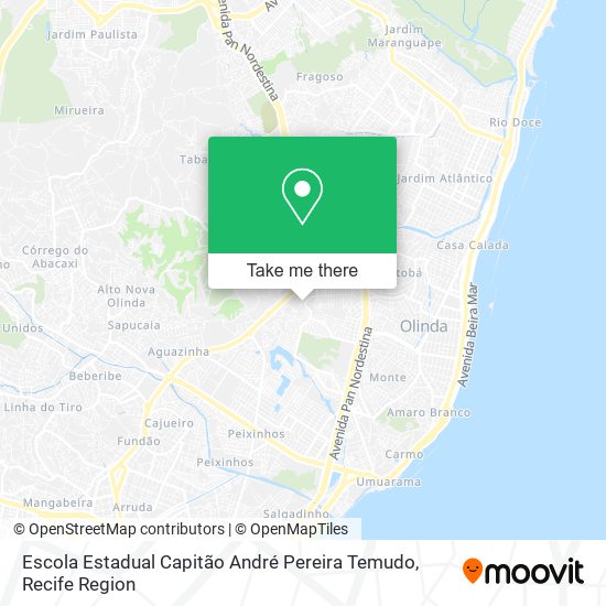 Escola Estadual Capitão André Pereira Temudo map