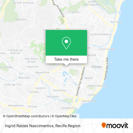 Ingrid Raizes Nascimentos map