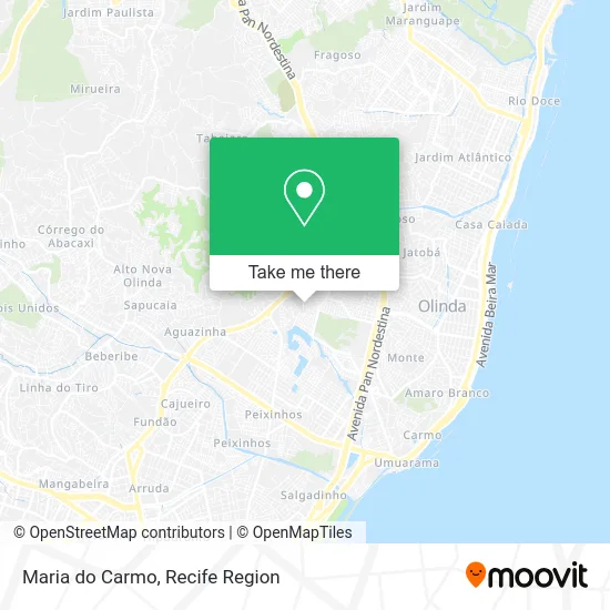 Maria do Carmo map