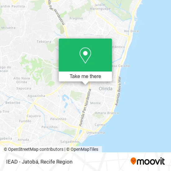 IEAD - Jatobá map