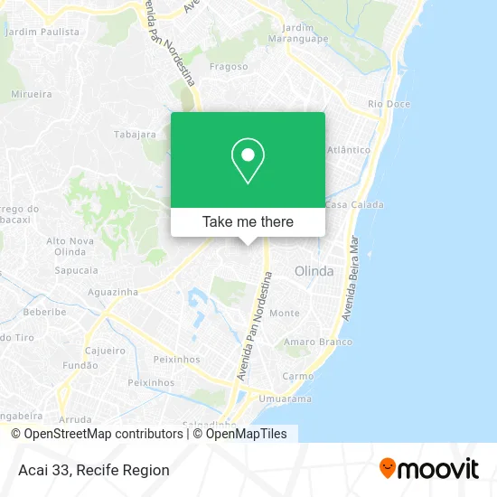 Acai 33 map